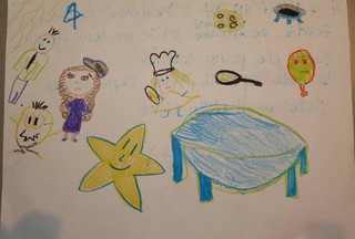 i bambini inventano e illustrano storie sugli extraterrestri