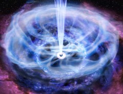 L'altra faccia di una galassia mostruosa