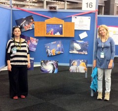 La Storia per kamishibai "Stella e Giotto alla ricerca degli extraterrestri" ospitata a Ecsite